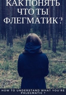 Как понять что ты флегматик ? — Софи Арсеньева